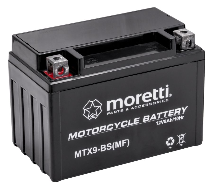 Akumulator 12V 8Ah Ytx9-Bs Mtx9-Bs Moretti Żelowy
